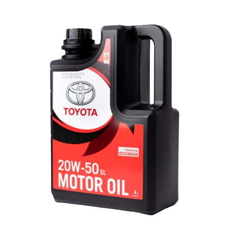 TOYOTA ENGINE OIL 4 LITRE, 20W50 PETROL GENUINE 08880-83923