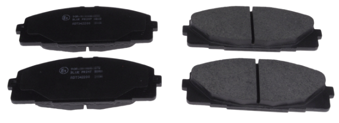 TOYOTA BRAKE PADS FRONT REPLACEMENT D2251