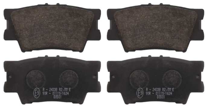 TOYOTA BRAKE PADS REAR REPLACEMENT D2269