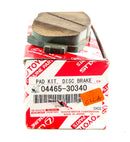 TOYOTA BRAKE PADS FRONT GENUINE 04465-30340