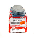 TOYOTA BRAKE PADS FRONT GENUINE 04465-0K240