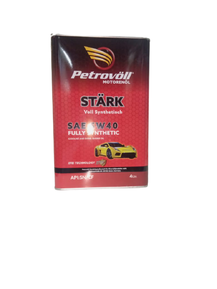 ENGINE OIL 4 LITRE, STARK FULLY SYNTHETIC SAE 5W40